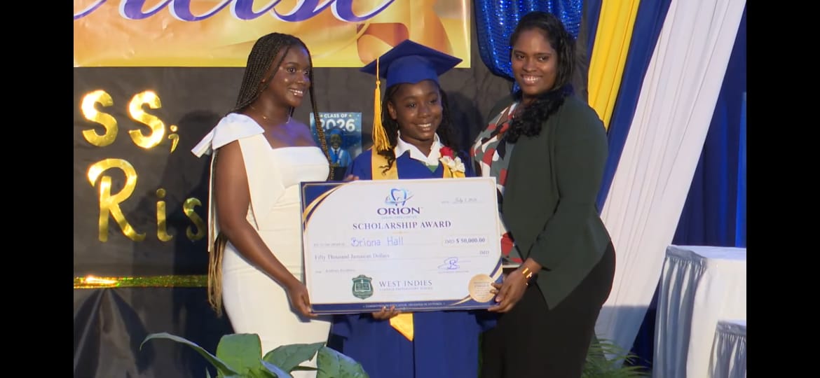Orion Dental Care scholarship presentation