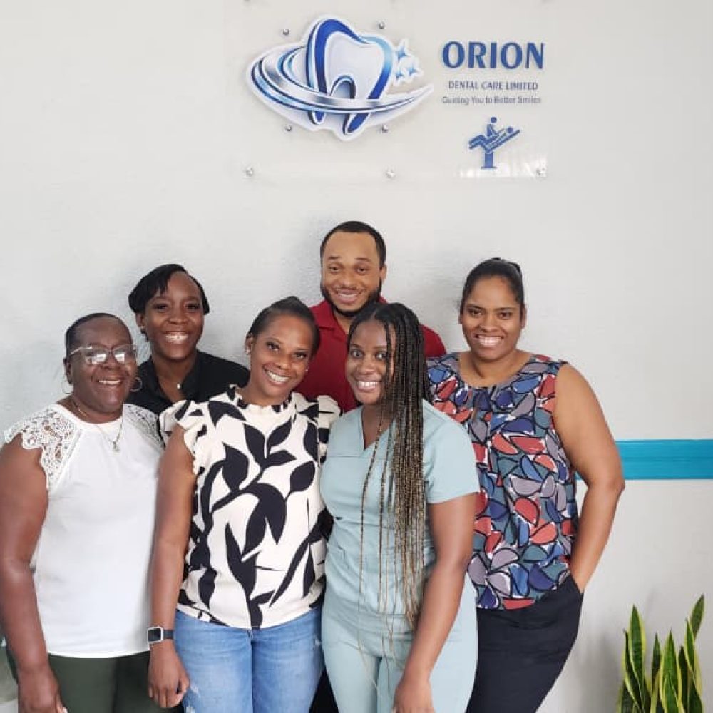 Members of the Orion Dental Care team